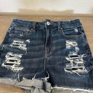 American Eagle Blue Jean Shorts